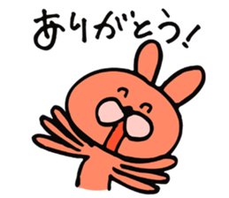 Sassy rabbit sticker #3996767