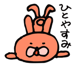 Sassy rabbit sticker #3996777