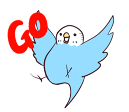 Budgerigar mood part2 sticker #3996911