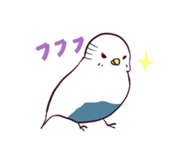 Budgerigar mood part2 sticker #3996914