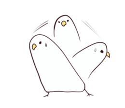 Budgerigar mood part2 sticker #3996927