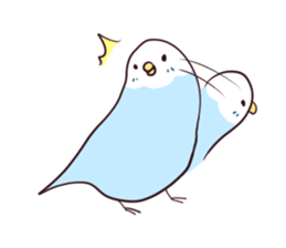 Budgerigar mood part2 sticker #3996935