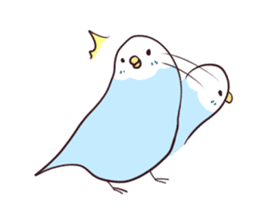 Budgerigar mood part2 sticker #3996935
