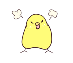 Budgerigar mood part2 sticker #3996938