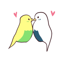 Budgerigar mood part2 sticker #3996942