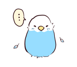 Budgerigar mood part2 sticker #3996945