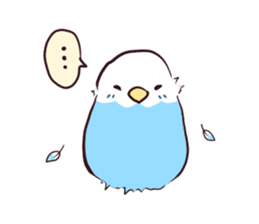 Budgerigar mood part2 sticker #3996945