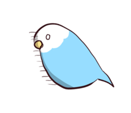 Budgerigar mood part2 sticker #3996950