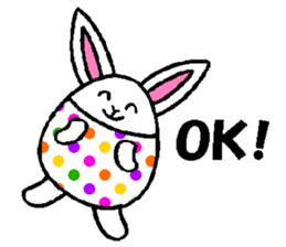 Easter Bunny sticker #3997192