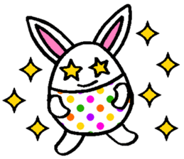 Easter Bunny sticker #3997209