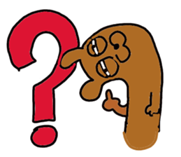 The dog of big reaction sticker #3997636