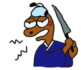 The dog of big reaction sticker #3997664