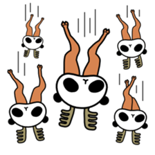 Panda Reindeer sticker #3998030