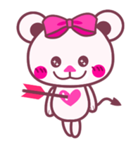 Chocolate bear -COOL&Strawberry taste- sticker #3998220