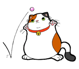 Tortoiseshell cat Chibibi sticker #3998271