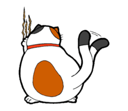 Tortoiseshell cat Chibibi sticker #3998272