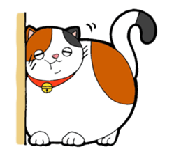 Tortoiseshell cat Chibibi sticker #3998279