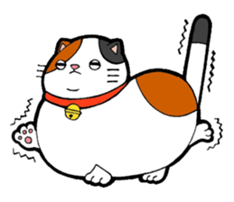 Tortoiseshell cat Chibibi sticker #3998280