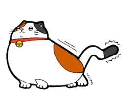 Tortoiseshell cat Chibibi sticker #3998281