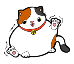 Tortoiseshell cat Chibibi sticker #3998282