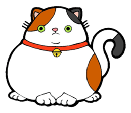 Tortoiseshell cat Chibibi sticker #3998293