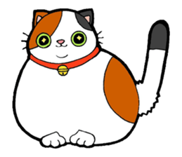 Tortoiseshell cat Chibibi sticker #3998296