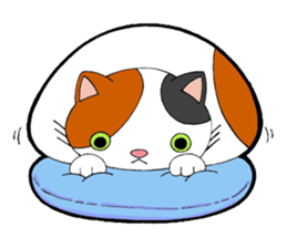 Tortoiseshell cat Chibibi sticker #3998301