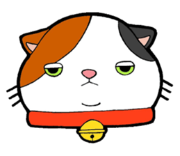 Tortoiseshell cat Chibibi sticker #3998305