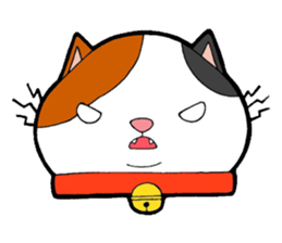 Tortoiseshell cat Chibibi sticker #3998306