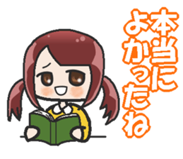 Sister-style twin tails 2 sticker #3998681