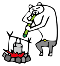 Young bear 5 sticker #3998765