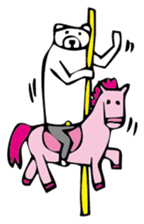 Young bear 5 sticker #3998783