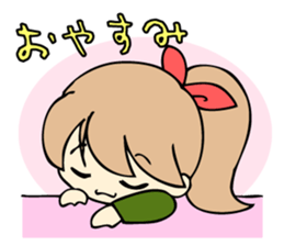 Japanese high school girls. sticker #3999232