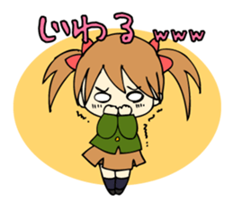 Japanese high school girls. sticker #3999253