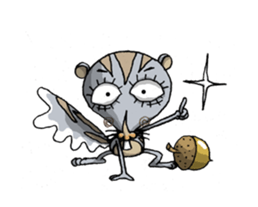 ELEGANT KIIMO Squirrel 1 sticker #3999472