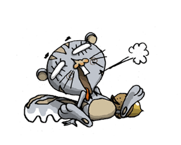 ELEGANT KIIMO Squirrel 1 sticker #3999475