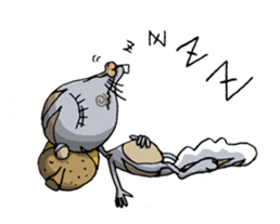 ELEGANT KIIMO Squirrel 1 sticker #3999478