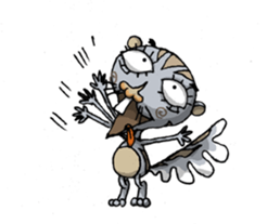 ELEGANT KIIMO Squirrel 1 sticker #3999482