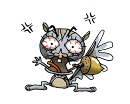 ELEGANT KIIMO Squirrel 1 sticker #3999486