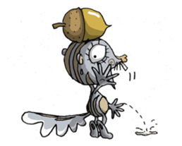 ELEGANT KIIMO Squirrel 1 sticker #3999497