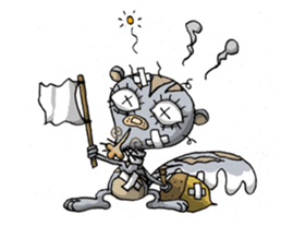 ELEGANT KIIMO Squirrel 1 sticker #3999498