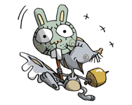 ELEGANT KIIMO Squirrel 1 sticker #3999502