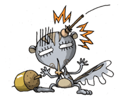 ELEGANT KIIMO Squirrel 1 sticker #3999508