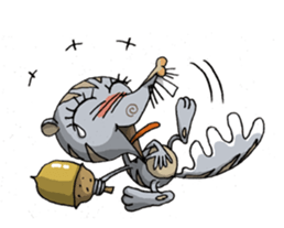 ELEGANT KIIMO Squirrel 1 sticker #3999510