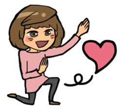 Positive and fun sticker #3999609