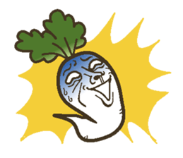 The radish sticker #4000139