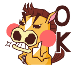 innocent pig TONTON sticker #4000154