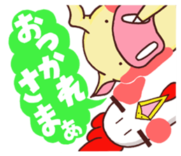 innocent pig TONTON sticker #4000160