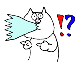 Pig rice cake sticker #4001027