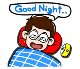 Doctor sick and friends sticker #4001053